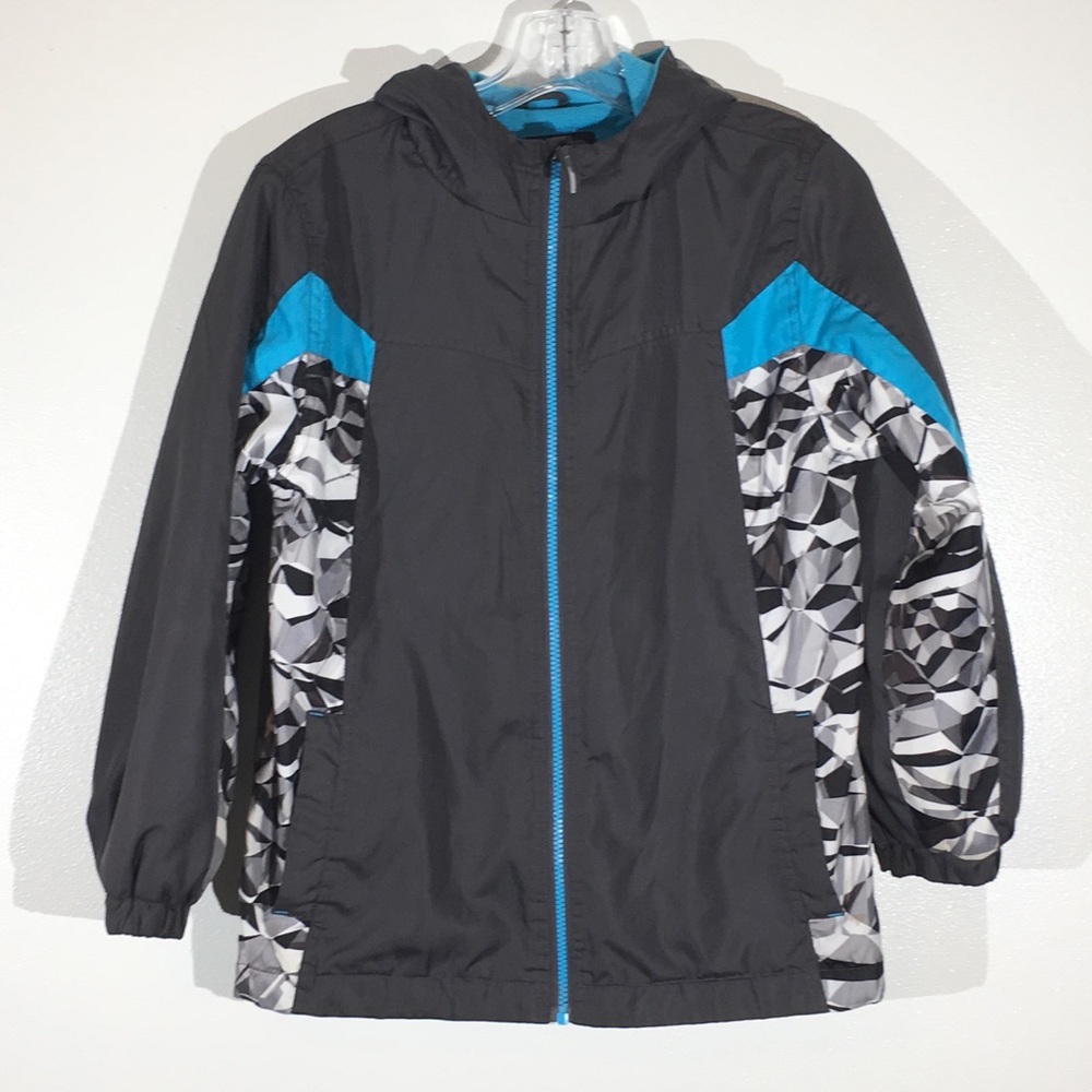 AQ Light Weight Boys Hooded Jacket - M 10/12